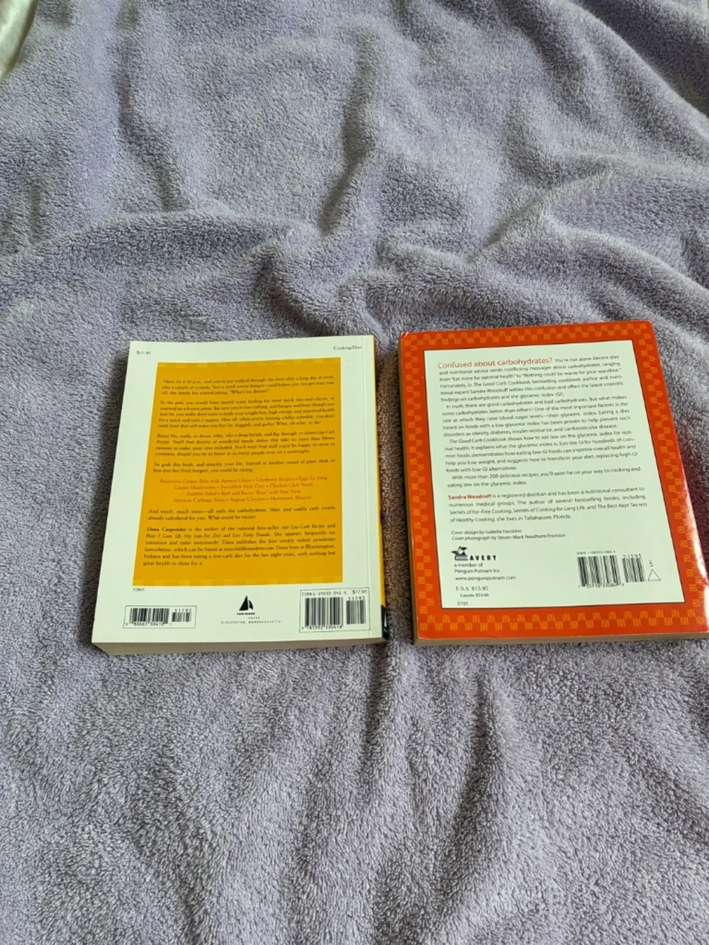 Set of 2 Carb & Healthy Cookbooks